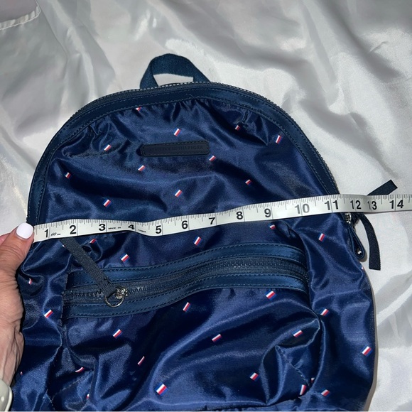 Tommy Small Blue Backpack with Pattern - Picture 3 of 6